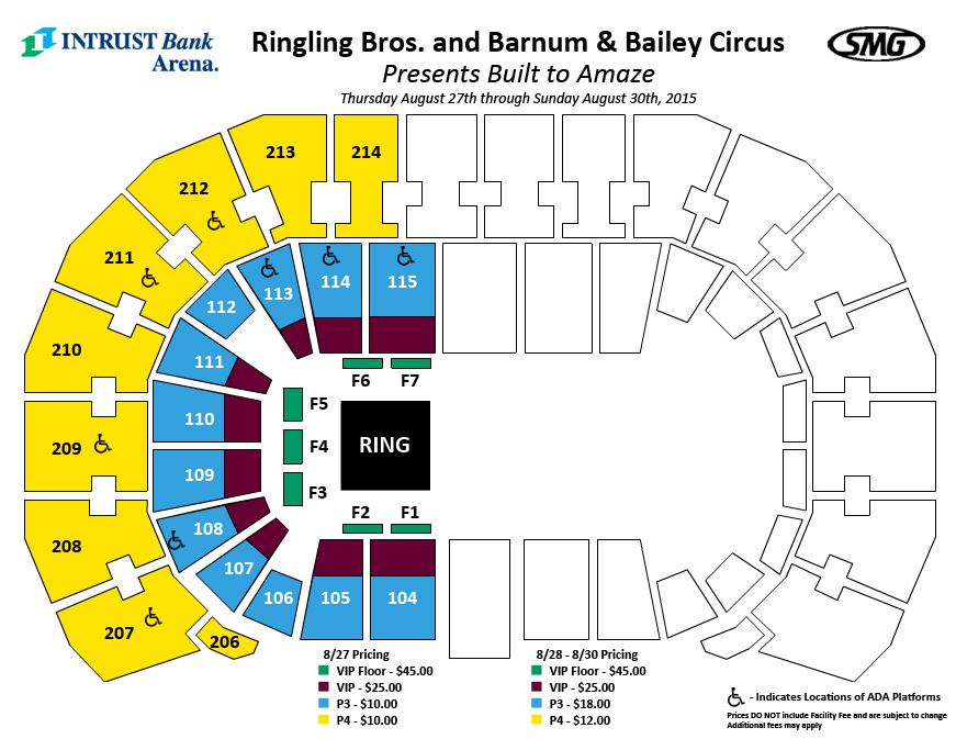 Intrust Arena Seating Chart